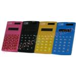 CALCOLATRICE ELETTRONICA TASCABILE 8 CIFRE FLUO